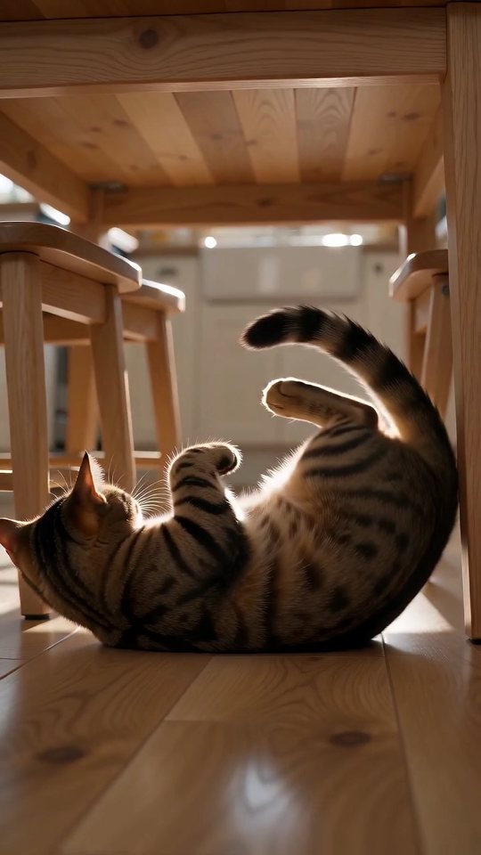 The finished cat video
