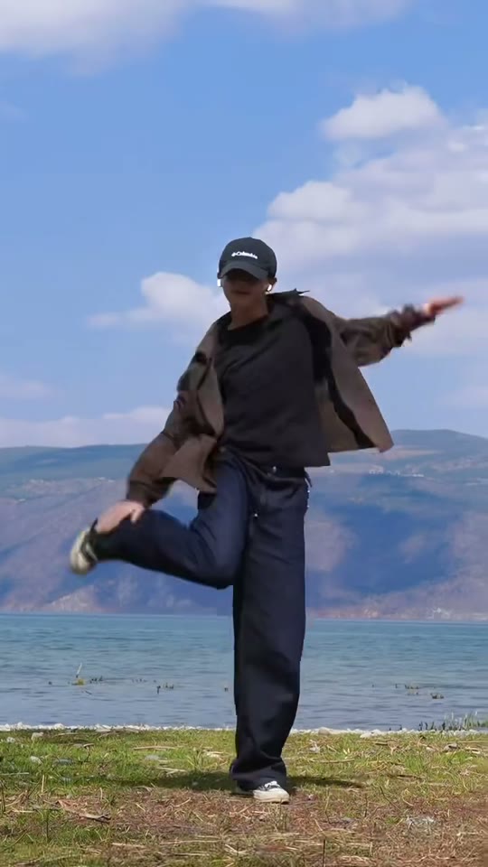 A frame of the dance video