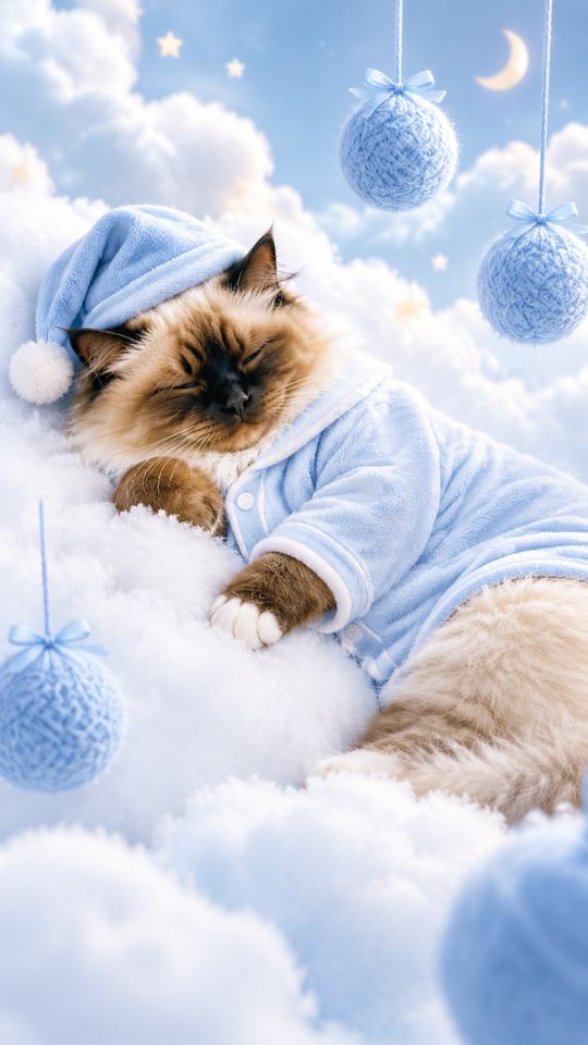 Cloud Nap AI pet template example