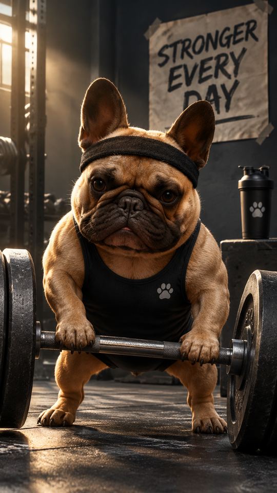 Gym Beast AI pet template example