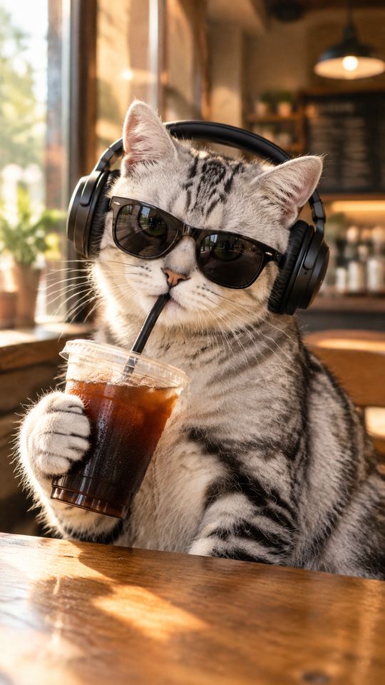 Iced Coffee Boss AI pet template example