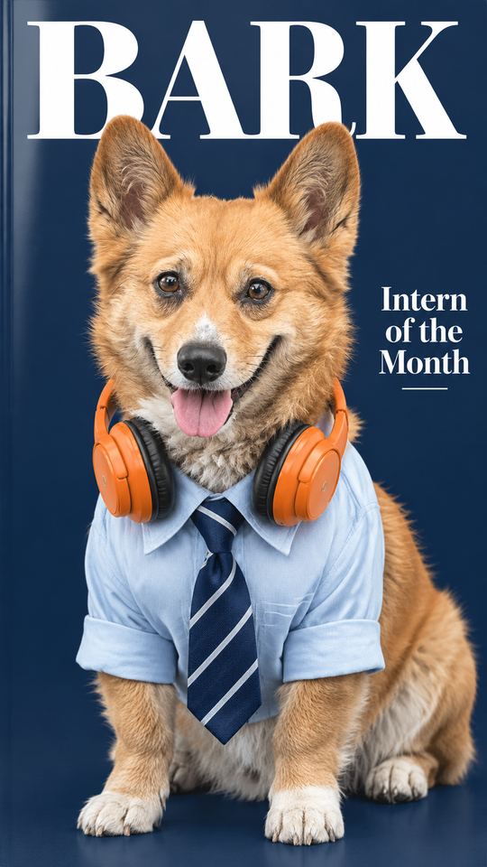 Intern of the Month AI pet template example