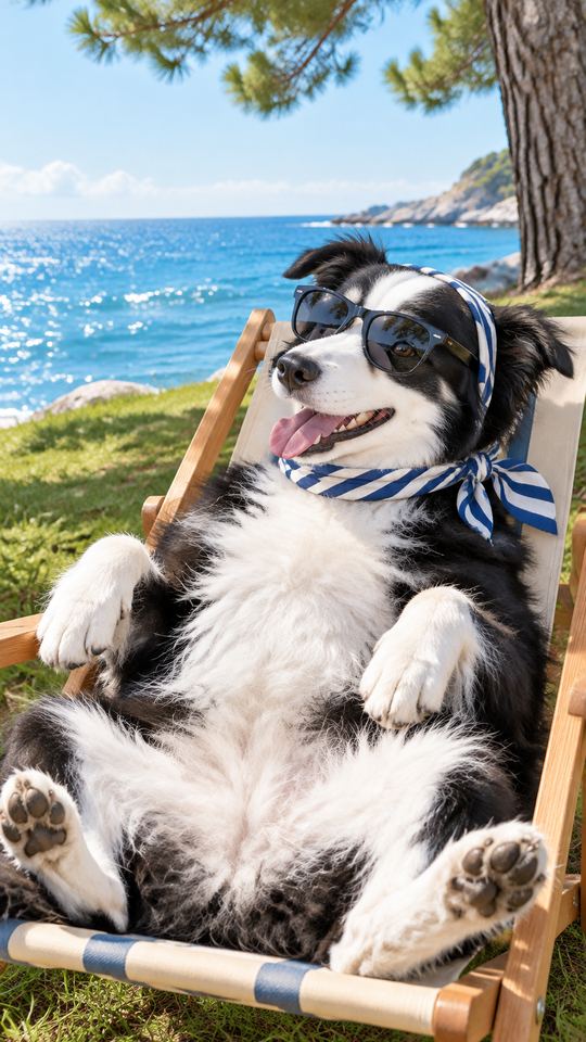 Lazy Sunday AI pet template example