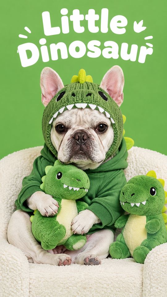 Little Dinosaur AI pet template example