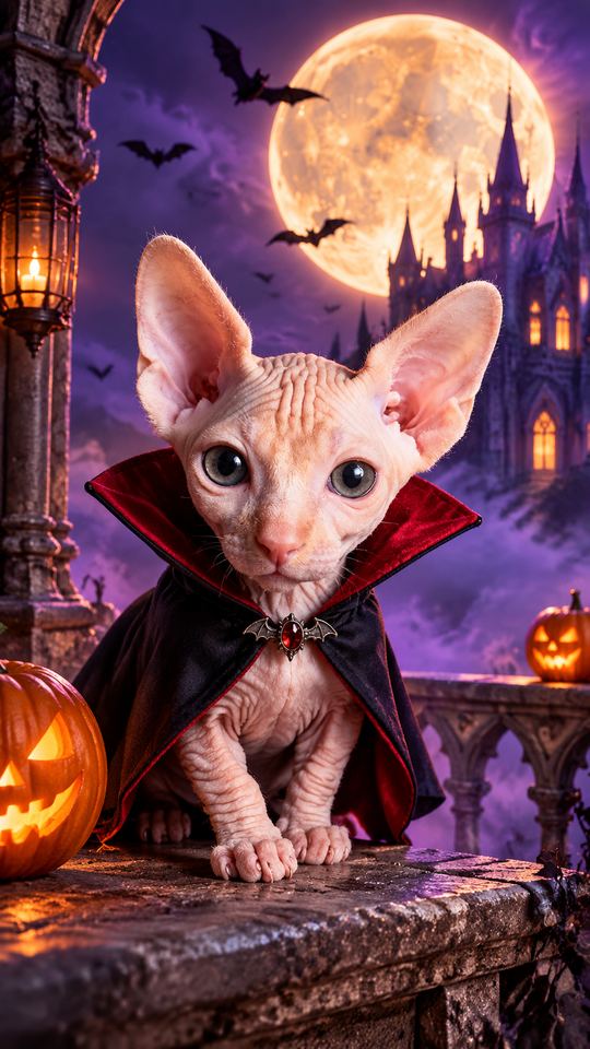 Midnight Vampire AI pet template example