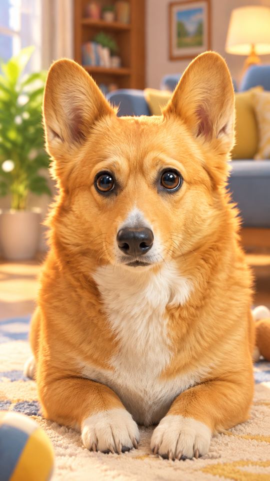 3D Toon AI pet template example