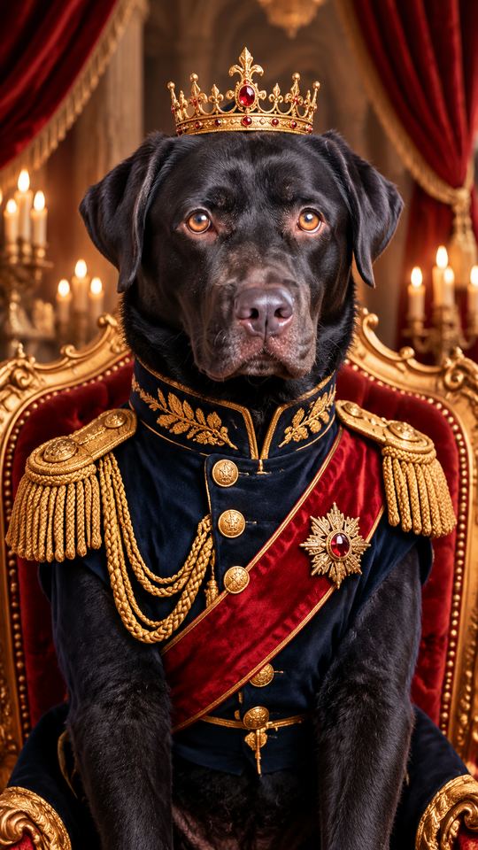 Royal Prince AI pet template example