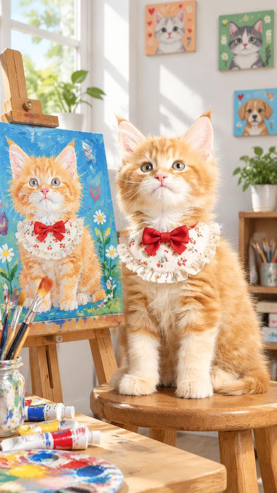 The Artist AI pet template example