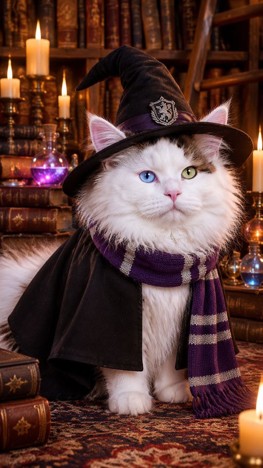 Wizard School AI pet template example